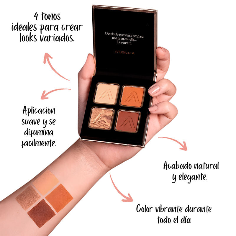 Paleta de Sombras Backstage | Atenea